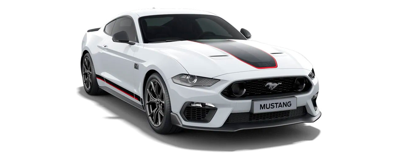 Mustang Mach 1-Blanco Oxford