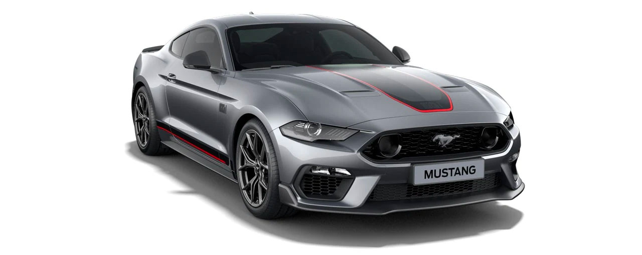 Mustang Mach 1-Gris Plata